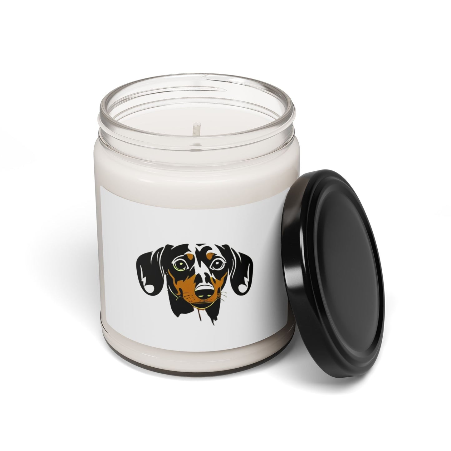Dachshund Scented Soy Candle (apple harvest) - FREE SHIPPING