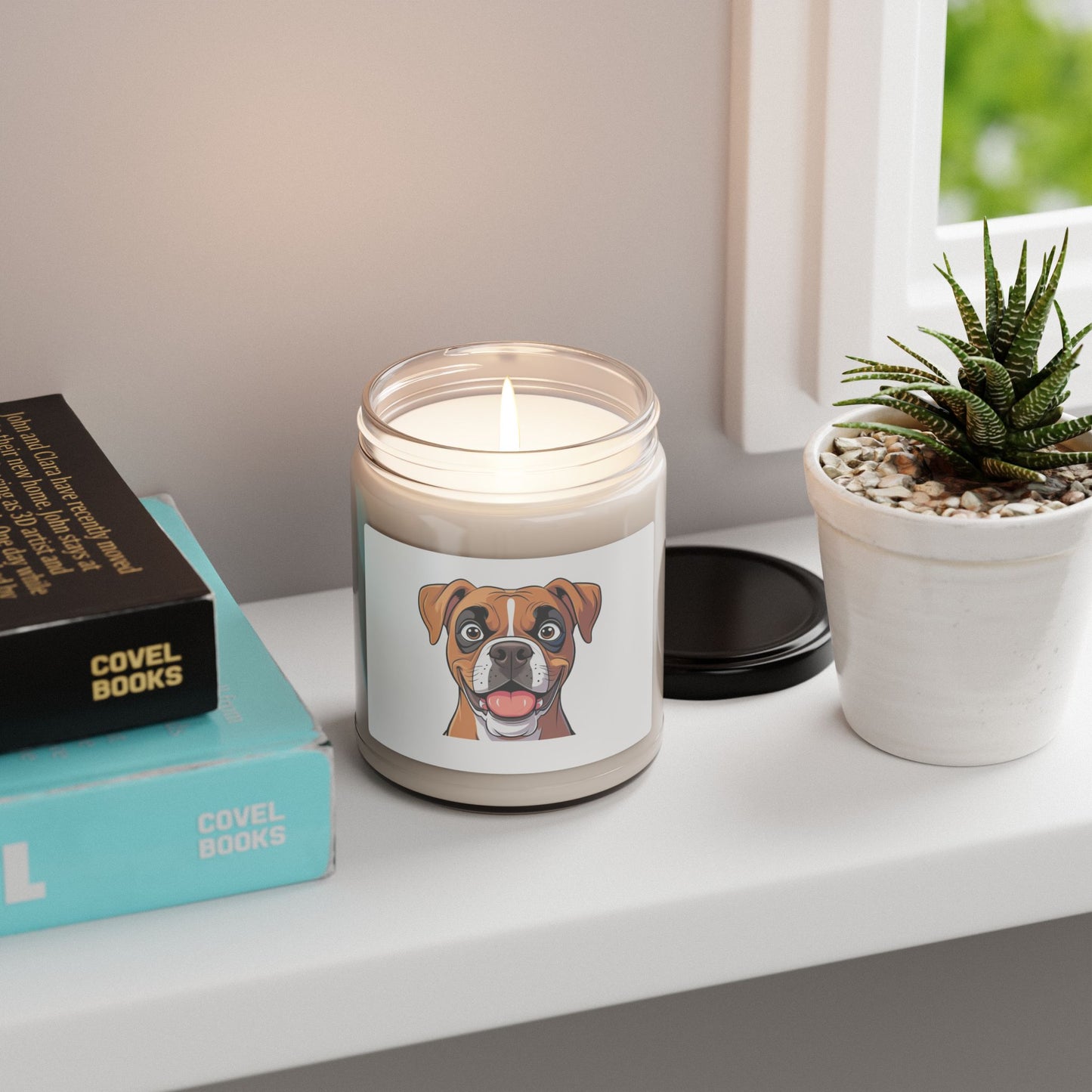 Boxer Scented Soy Candle (apple harvest) - FREE SHIPPING