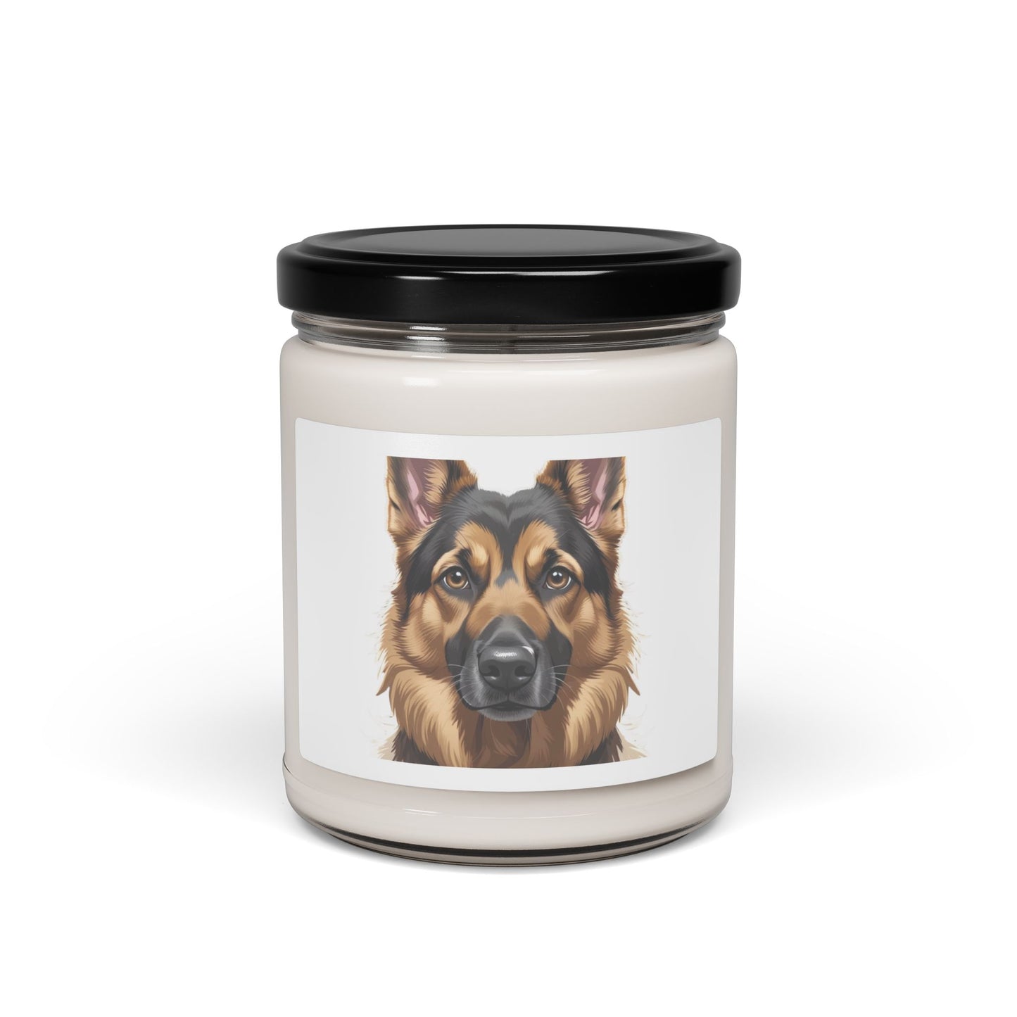 German Shepherd Scented Candle (apple harvest) - FREE SHIPPING