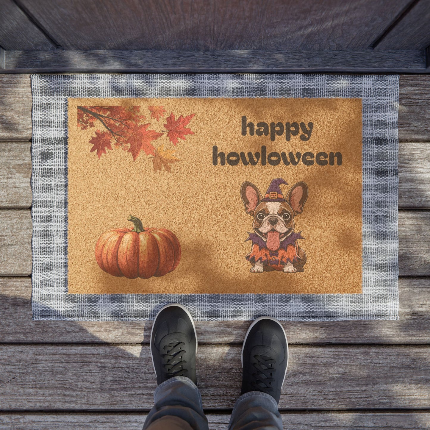 "Happy Howloween" Dog Doormat - FREE SHIPPING