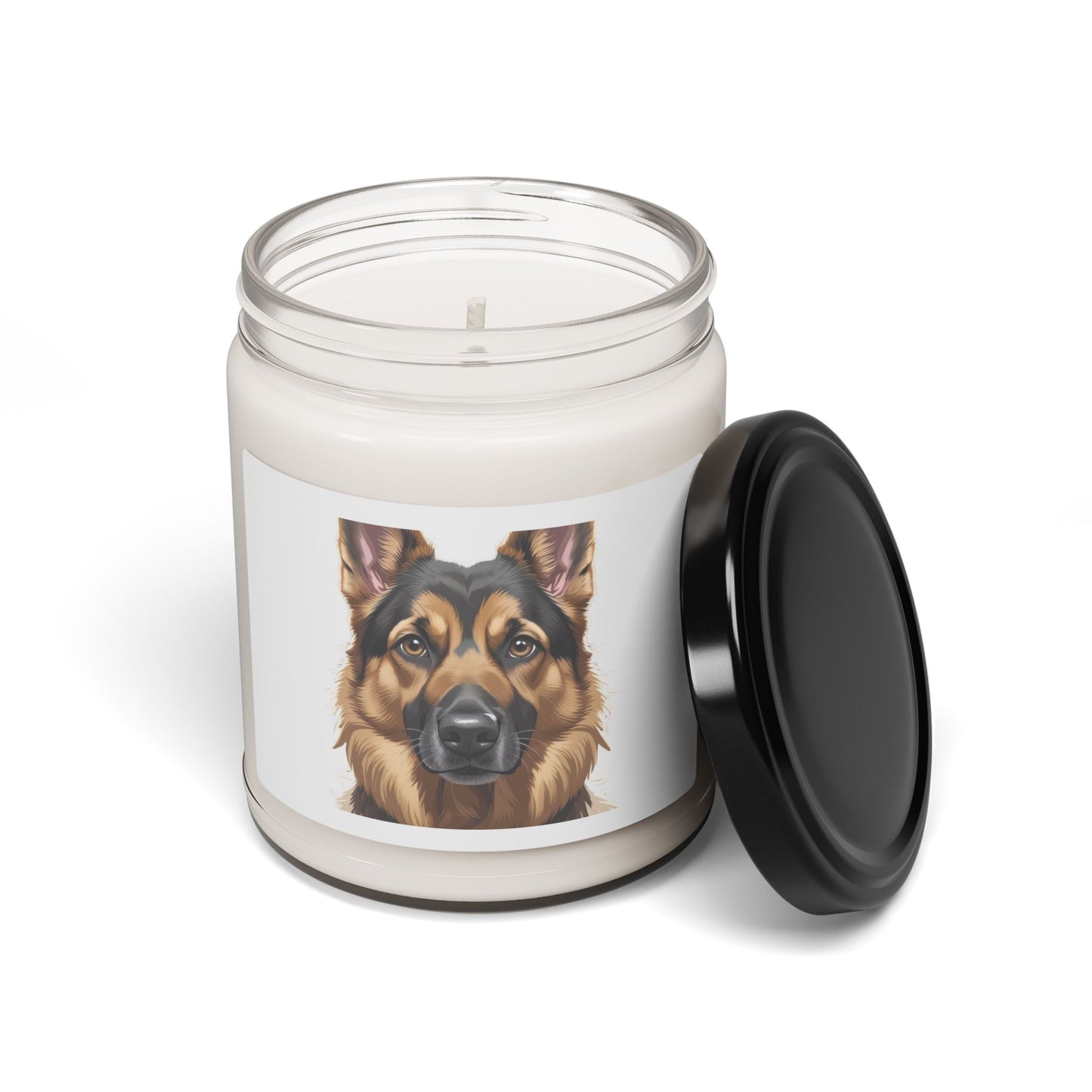 German Shepherd Scented Candle (apple harvest) - FREE SHIPPING