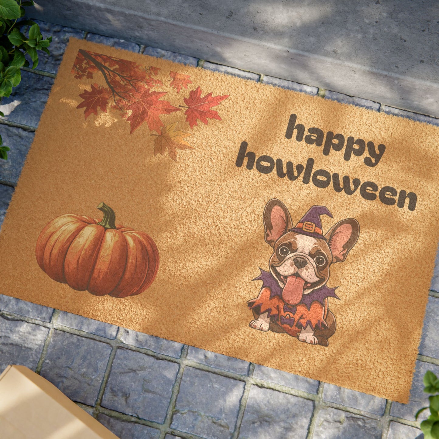"Happy Howloween" Dog Doormat - FREE SHIPPING