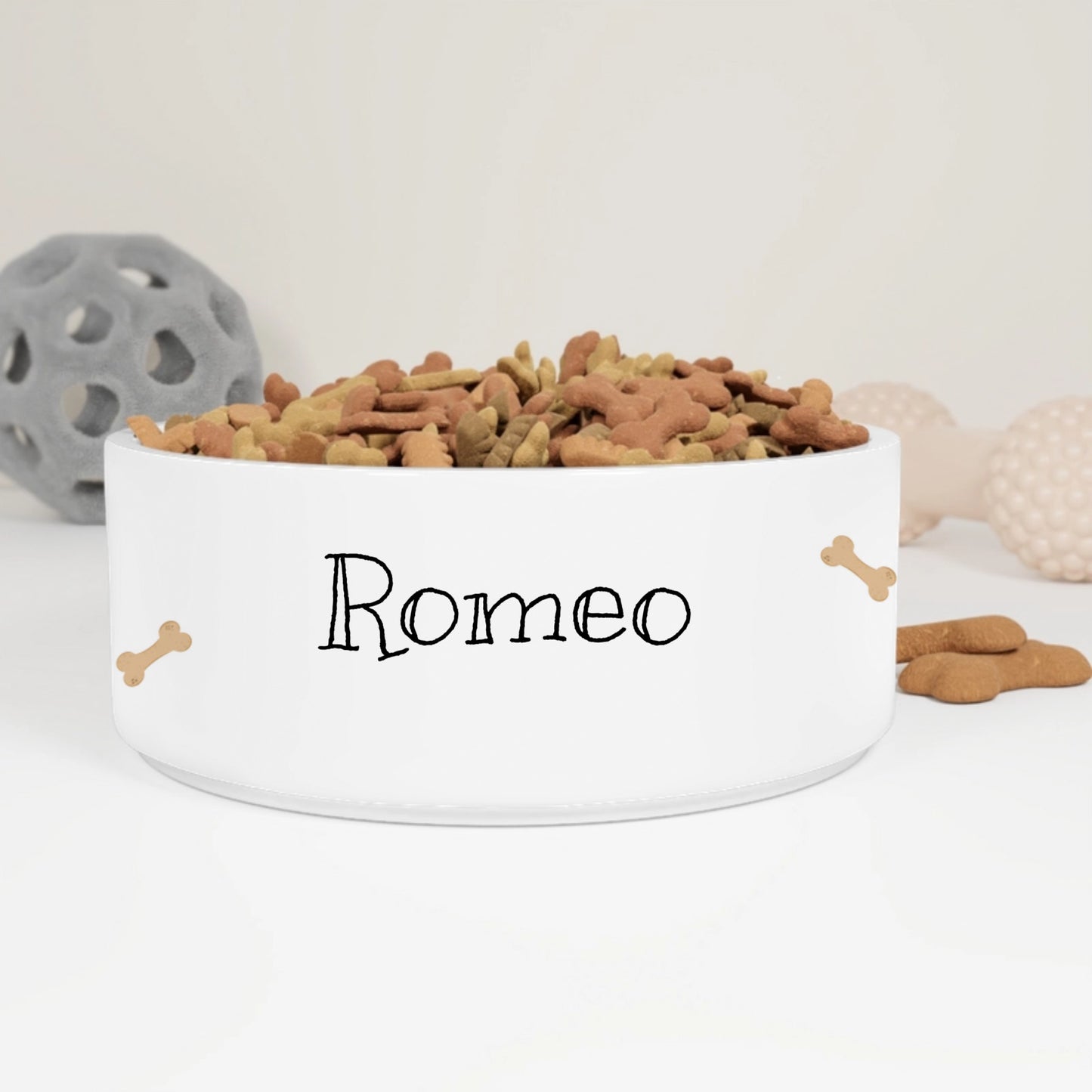 Pet Bowl - Personalized w/ Pet Name - FREE SHIPPING