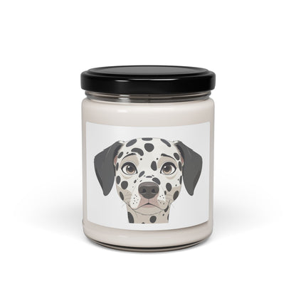Dalmatian Scented Soy Candle (apple harvest) - FREE SHIPPING