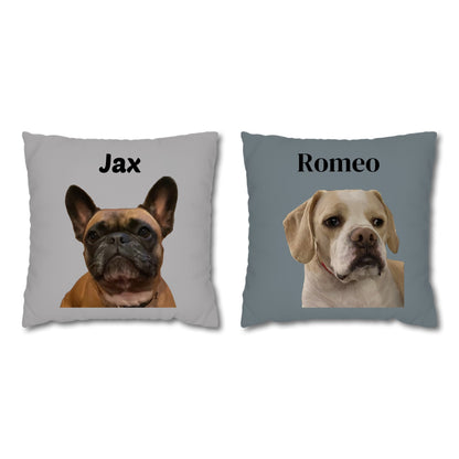 Customized Pillowcase with Pet Picture and Name - FREE SHIPPING