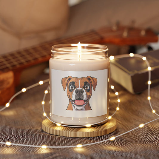Boxer Scented Soy Candle (apple harvest) - FREE SHIPPING