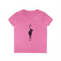 Black Cat V-Neck T-Shirt - FREE SHIPPING