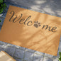 "Welcome" Doormat with pet paw - FREE SHIPPING