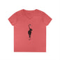 Black Cat V-Neck T-Shirt - FREE SHIPPING