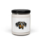 Dachshund Scented Soy Candle (apple harvest) - FREE SHIPPING